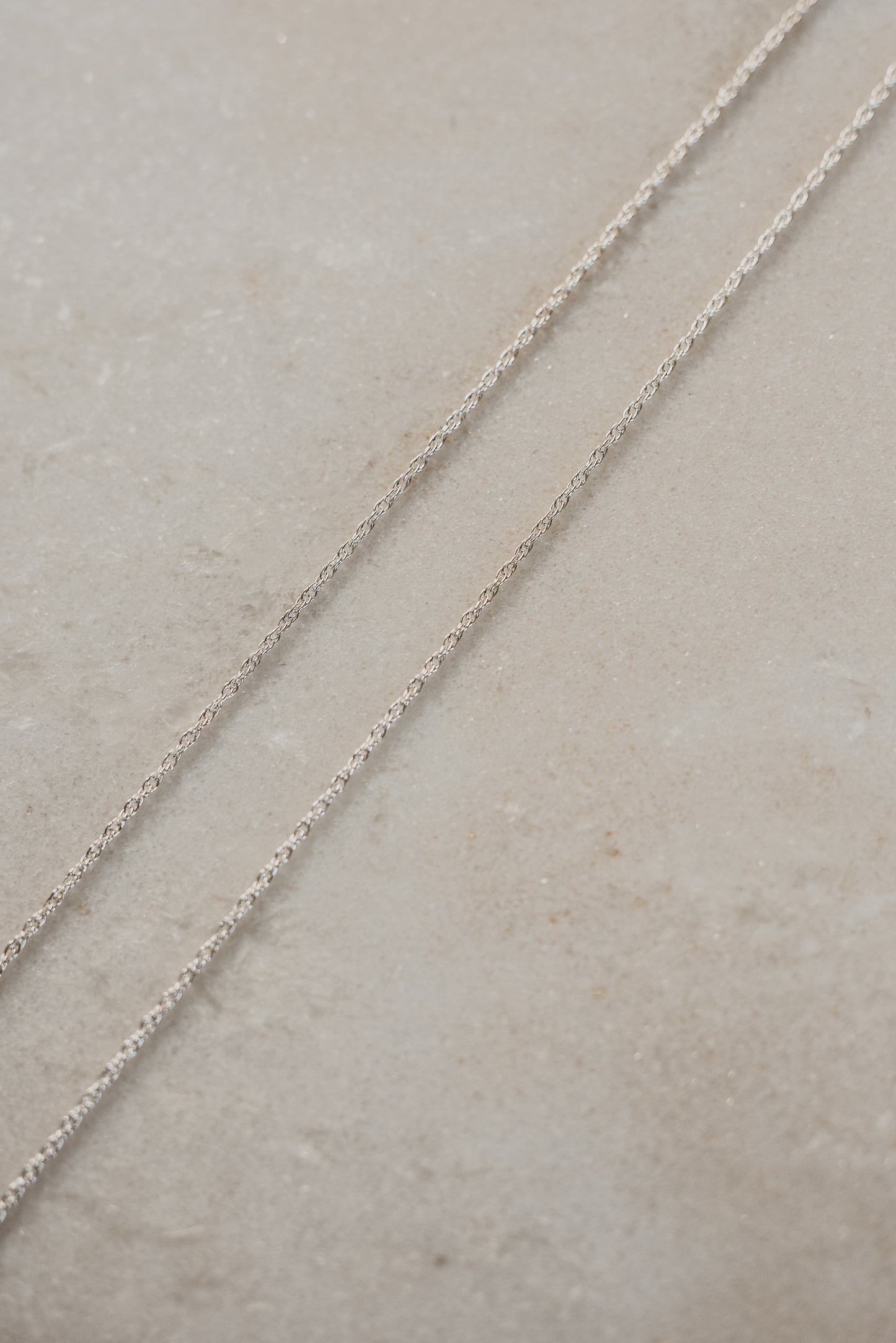 CHAÎNE ROPE ARGENT